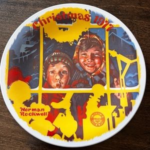 Vintage Norman Rockwell Plates